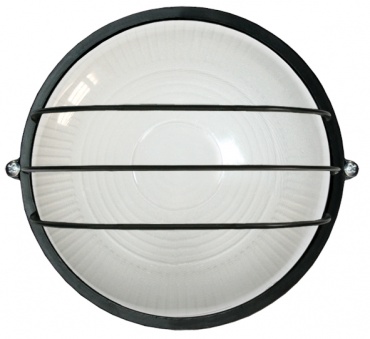 Светильник  BLS-1106 черный/круг сетка 100Вт IP54 EKF Basic
