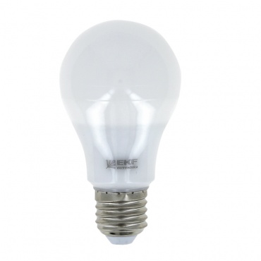 Лампа светодиодная FLL-A60 9W 4000К E27 EKF Simple